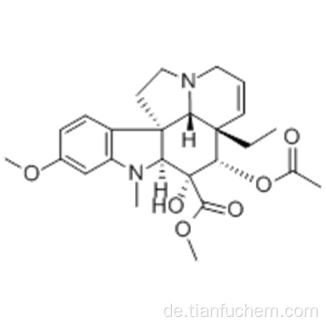 Aspidospermidin-3-carbonsäure, 4- (acetyloxy) -6,7-didehydro-3-hydroxy-16-methoxy-1-methyl-methylester, (57187576,2b, 3b, 4b, 5a, 12R, 19a) - (9CI) CAS 2182-14-1